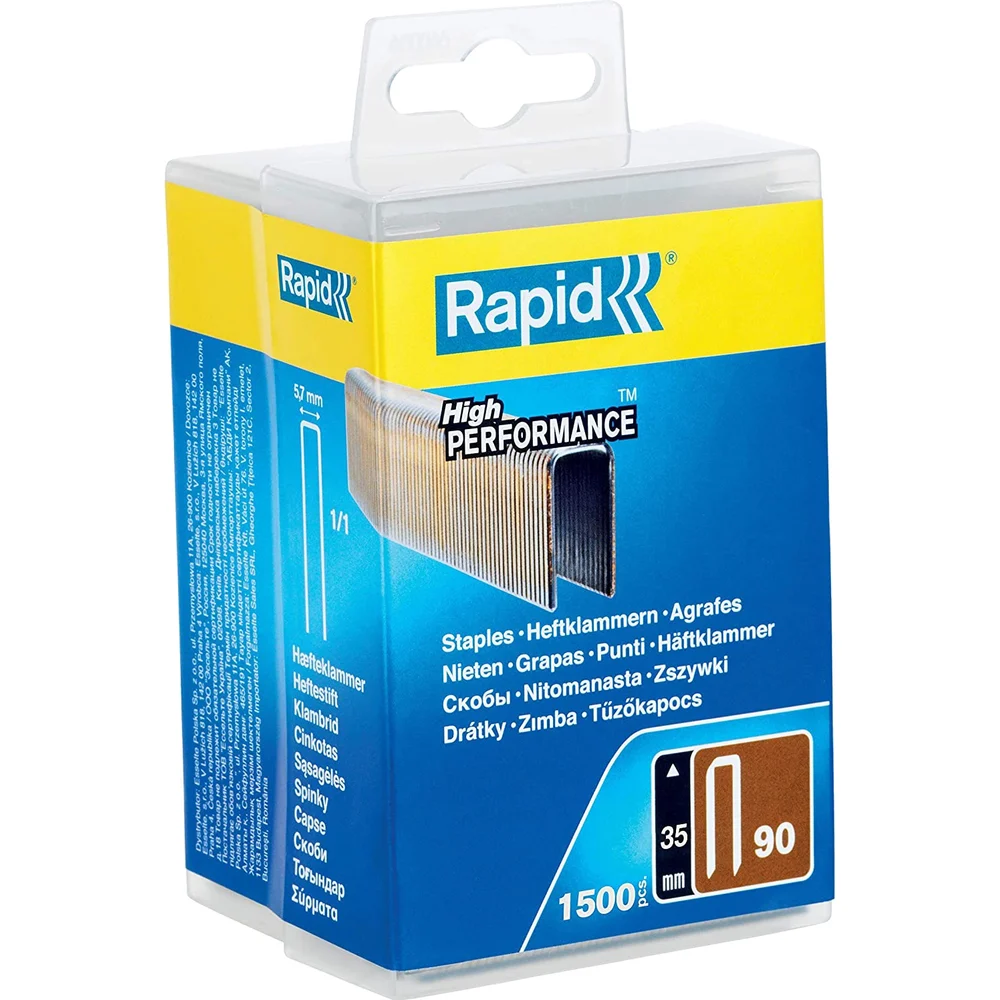 Закаленные супертвердые скобы Rapid тип 90 35 мм (1500 шт.) 5000126