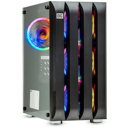 Корпус mATX EXEGATE Mistery R3, Mini-Tower, без БП, черный [ex294383rus]