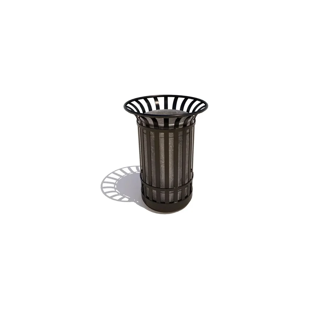 Уличная урна 7 скамеек Вулкан 67042/ВЛКН/9005