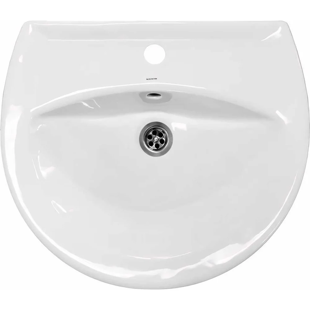 Подвесная раковина Sanita АТТИКА 55 WB.PD/Attica/55-C/WHT.G/S1
