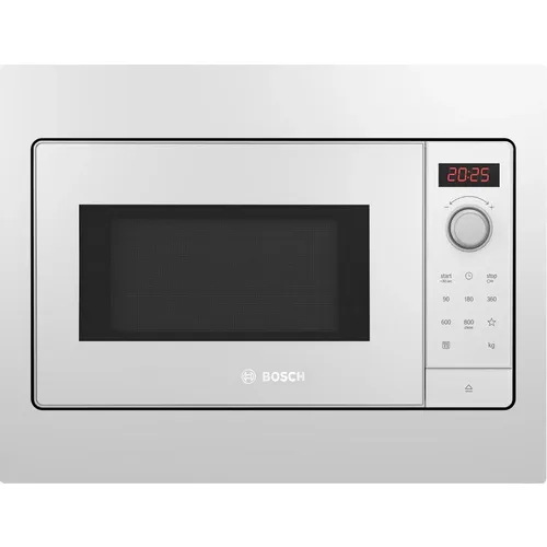 Встраиваемая микроволновая печь Bosch BFL523MW3, 20л, 800Вт, белый