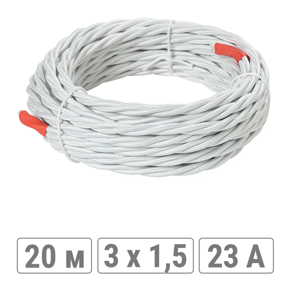 Витой ретро провод TDM ELECTRIC Эко SQ2801-0203