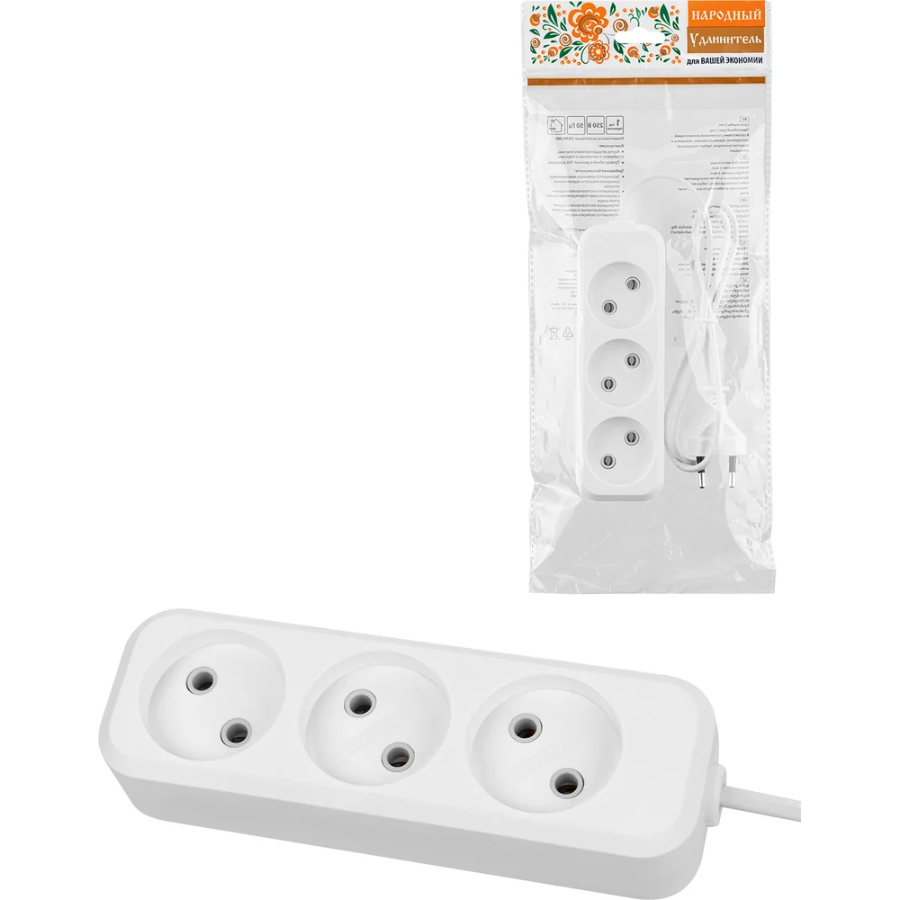 Удлинитель TDM ELECTRIC Народный УН3 SQ1303-1202