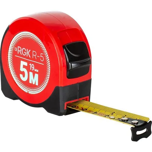 Рулетка строительная RGK R5, 5м x19мм [774901]