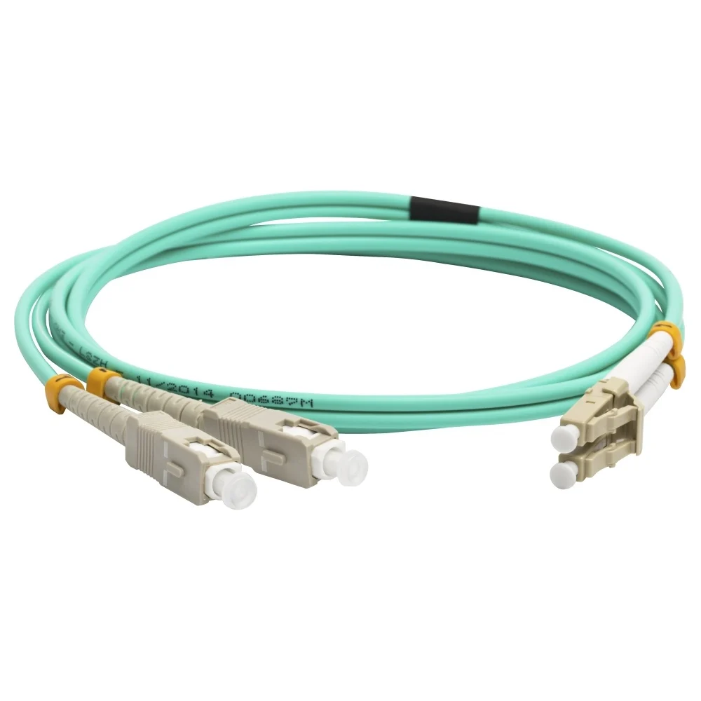 Оптический шнур LANMASTER LAN-2LC-2SC/OM3-3.0