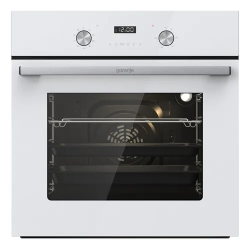Духовой шкаф электрический Gorenje BO6737E03NWG, 73л, дверца с 2 стеклами, белый