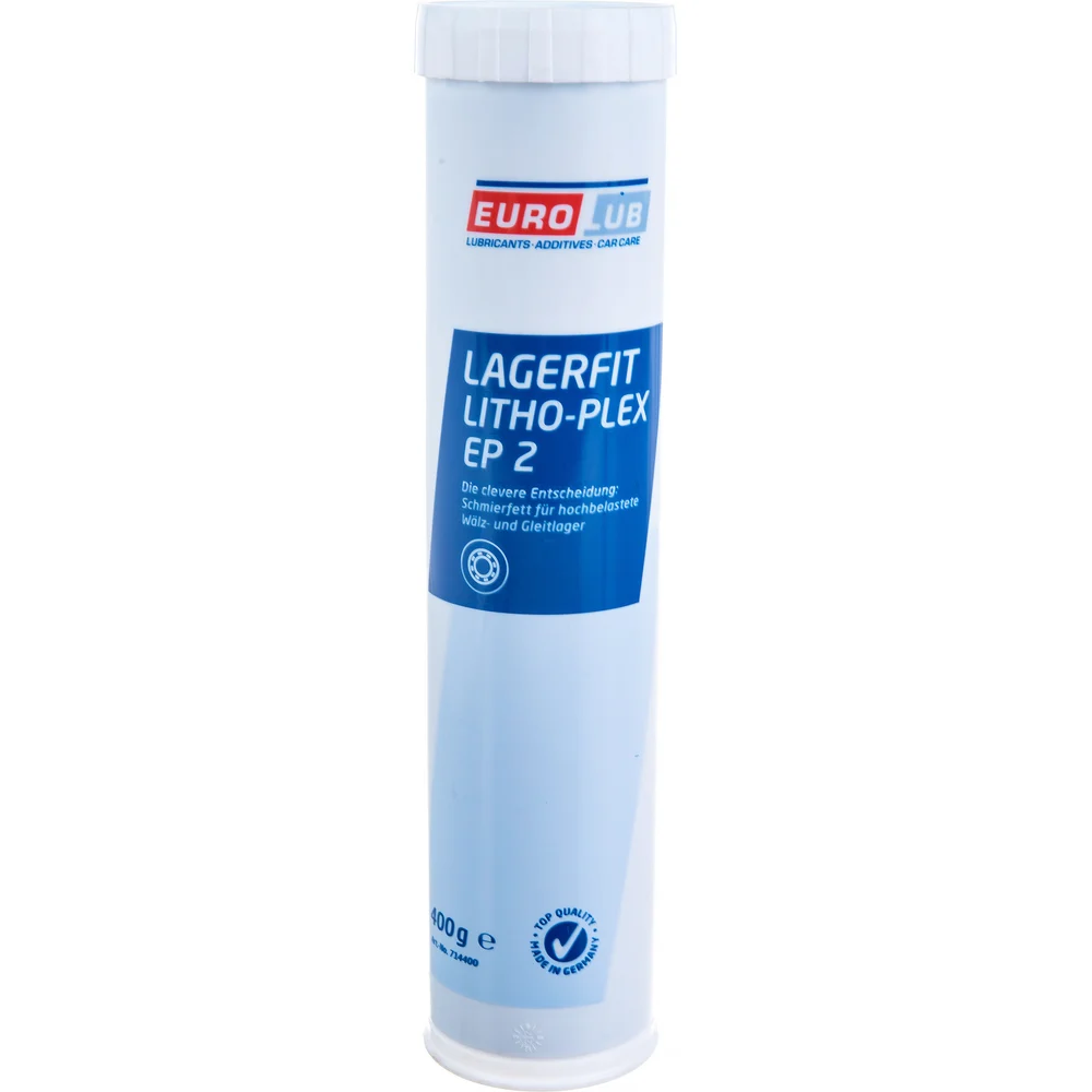 Высокотемпературная комплексная литиевая смазка EUROLUB LAGERFIT Grease LITHO-PLEX EP 2 714400