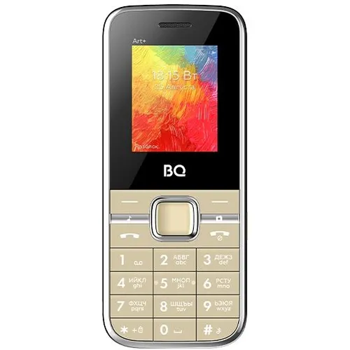 Сотовый телефон BQ Art+ 1868, золотистый