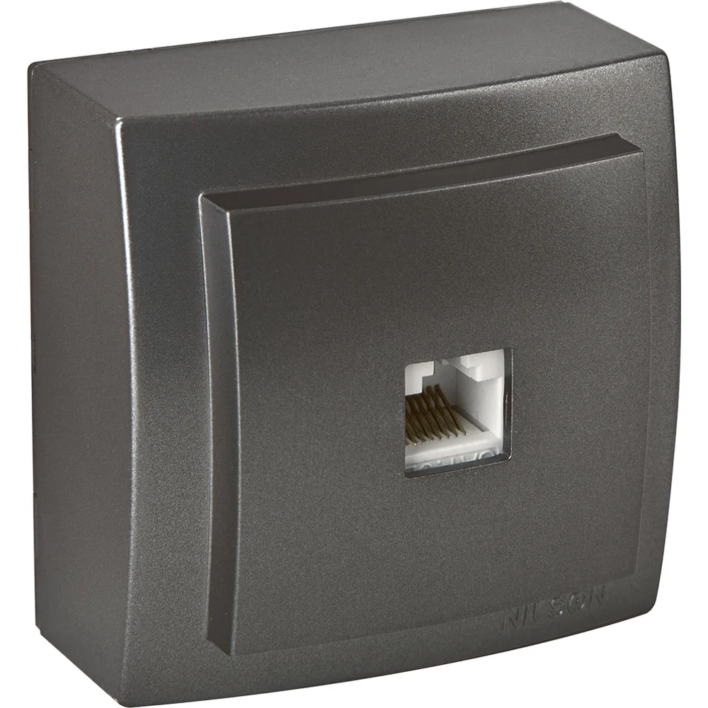 Розетка Nilson Themis metallic 26161044