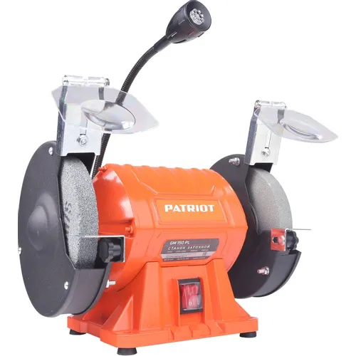 Точильный станок Patriot GM 150 PL Expert, 375Вт [160301533]