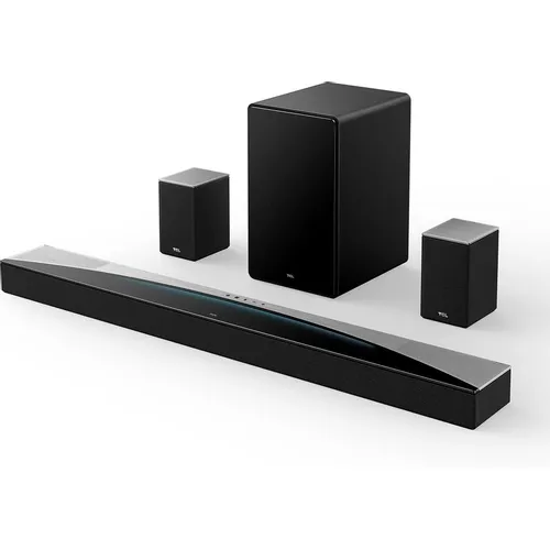 Саундбар TCL Q85H 7.1.4 760Вт +100Вт черный