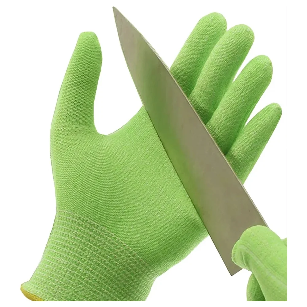 Трикотажные перчатки Jeta Safety Самурай 02 Грин JC061-L