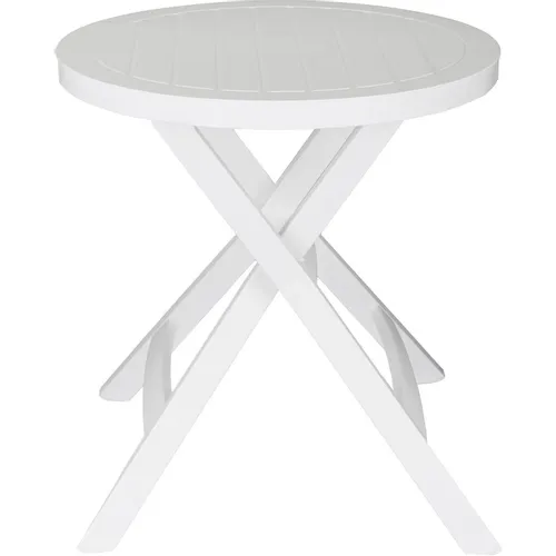 Садовый стол DOMFY Garden Table, пластик, белый [domfy garden tbl/wh]