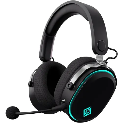 Гарнитура игровая GMNG GG-HS405W, для компьютера и игровых консолей, мониторные, Bluetooth/радио/3,5 мм, черный / черный [1899873]