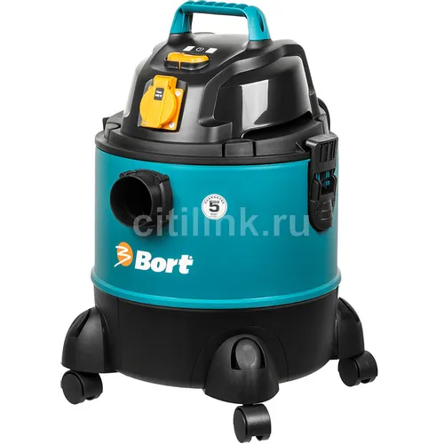 Строительный пылесос Bort BSS-1220-Pro, синий [98291797]