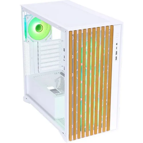 Корпус ATX Formula TimberLine T0, Midi-Tower, без БП, белый