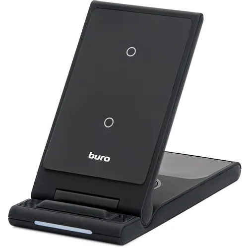 Беспроводное зарядное устройство Buro CWC-QC5, USB-C, 15Вт, 3A, черный [cwc-qc5a15bk]