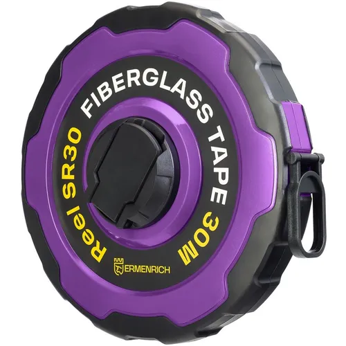 Мерная лента строительная ERMENRICH Reel SR30, 30м x15мм, с автостопом [84588]
