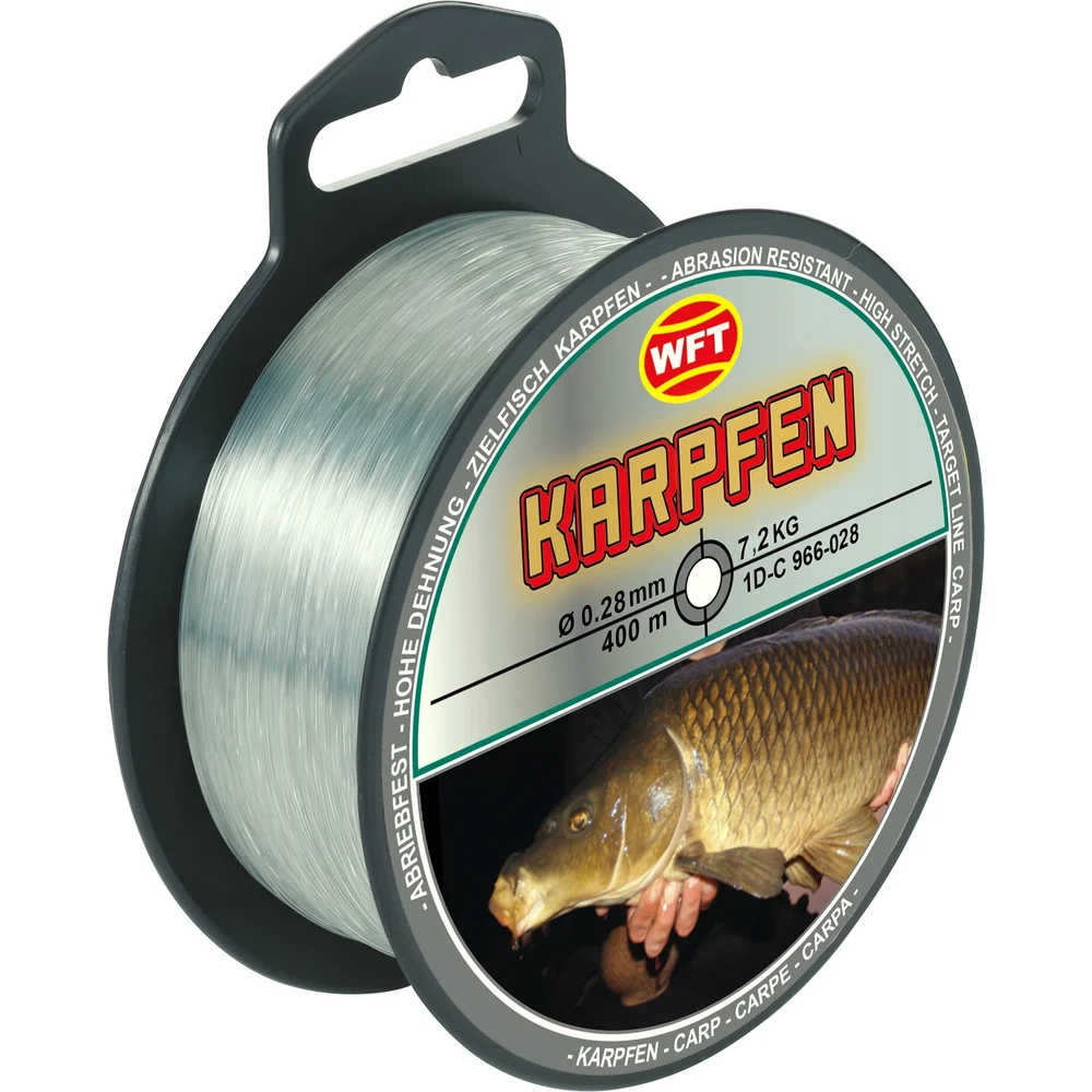 Монофильная леска WFT Zielfisch KARPFEN КАРП 1D-C-966-028