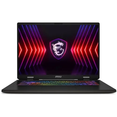Ноутбук игровой MSI Sword 17 HX B14VFKG-046XRU, 17", IPS, Intel Core i9 14900HX 2.2ГГц, 24-ядерный, 16ГБ DDR5, 1ТБ SSD, NVIDIA GeForce RTX 4060 для ноутбуков - 8 ГБ, TGP 105Вт, без операционной системы, серый космос [9s7-17t214-046]