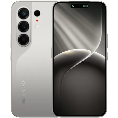 6.78" Смартфон TECNO Camon 50 8/256Gb, NFC, AMOLED, 144Гц, 6500мAч, титан