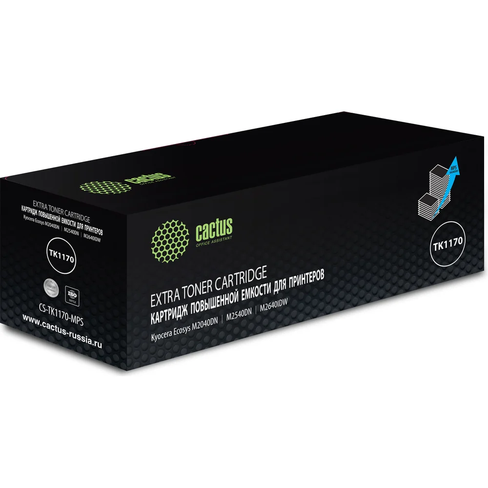 Лазерный картридж для kyocera ecosys m2040dn/ m2540 Cactus tk-1170x 1394586