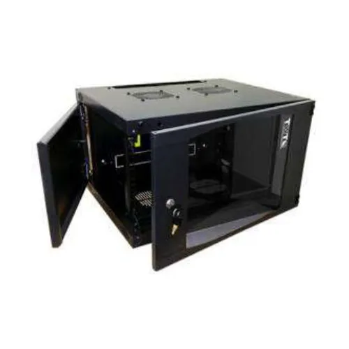 Шкаф коммутационный LanMaster Next TWT-CBWNG-15U-6X6-BK настенный, стеклянная передняя дверь, 15U, 550x823x600 мм