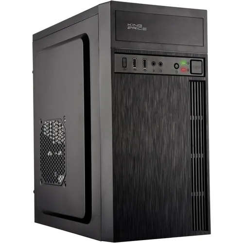Корпус mATX KINGPRICE KPCC-MN210, Mini-Tower, без БП, черный