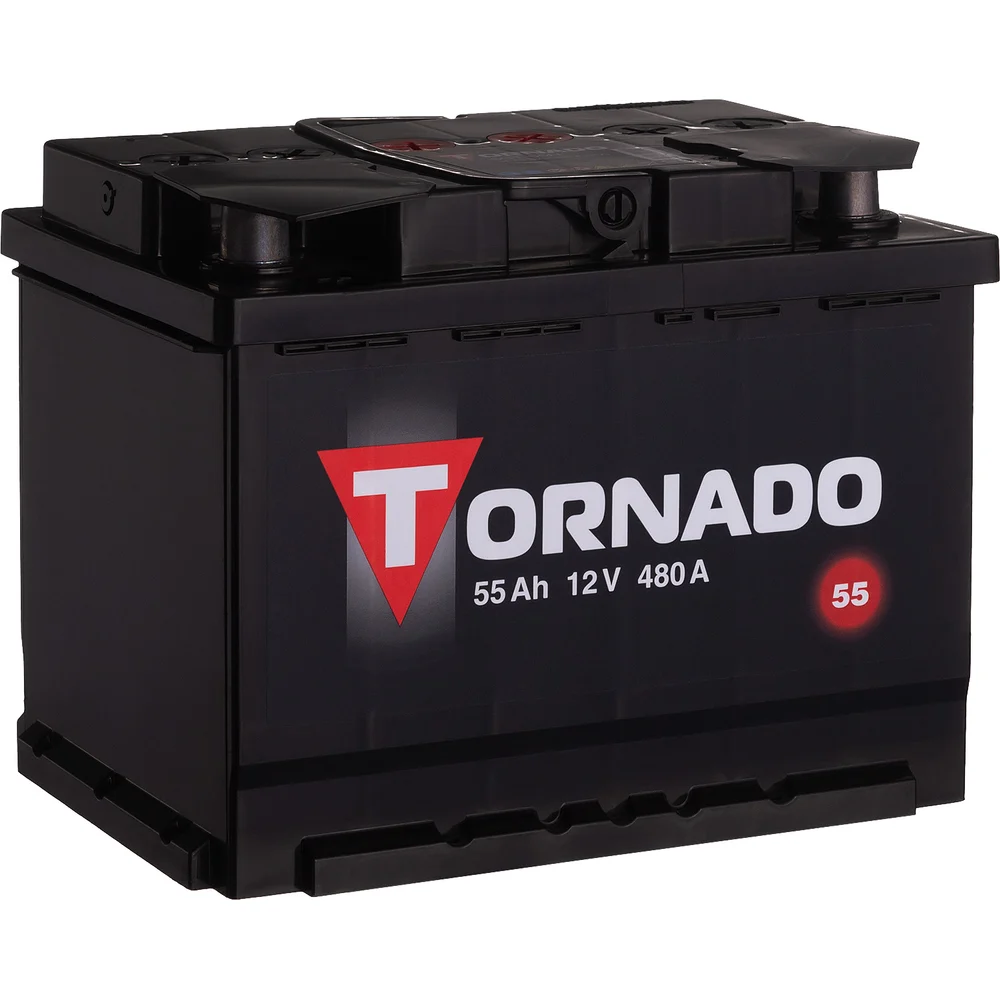 Аккумулятор Tornado 6ст 55 NR 480 А CCA 555108080