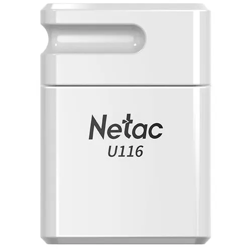 Флешка USB NETAC U116 32ГБ, USB3.2, белый [nt03u116n-032g-32wh]