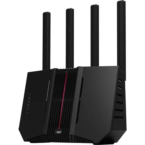 Wi-Fi роутер ASUS RT-BE92U, Wi-Fi 7, BE9700, 2.4/5/6ГГц, 3 LAN, 2 WAN/LAN, черный