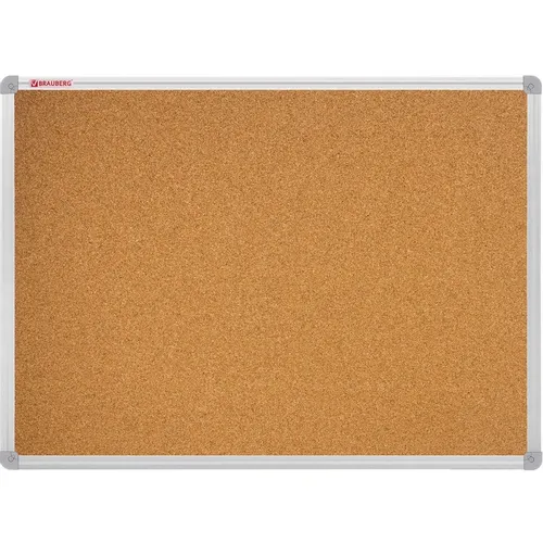 Доска пробковая BRAUBERG Cork 238181 коричневый 100x150см