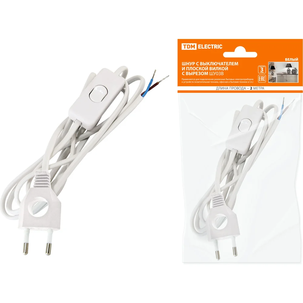 Шнур TDM ELECTRIC ШУ03В SQ1305-0021