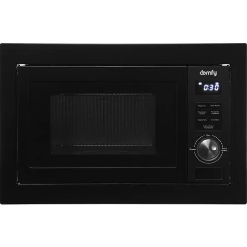 Встраиваемая микроволновая печь DOMFY DM2540BW BG, 25л, 900Вт, черный