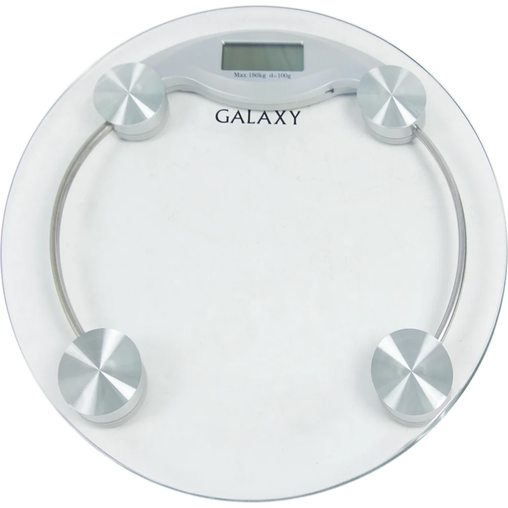 Напольные электронные бытовые круглые весы Galaxy 5080148040