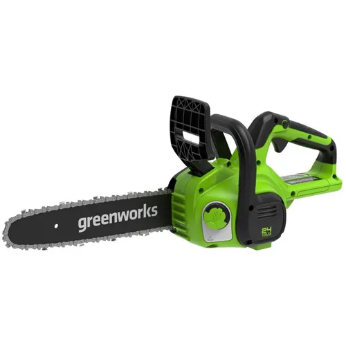 Цепная пила GREENWORKS G24CS25, аккумуляторная, 24В, 8Ач, с одним аккумулятором [2007707uh]