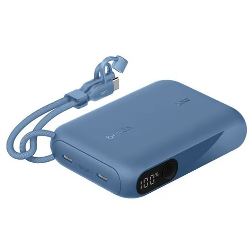 Внешний аккумулятор (Power Bank) Belkin BPB027hqBL, 10000мAч, синий