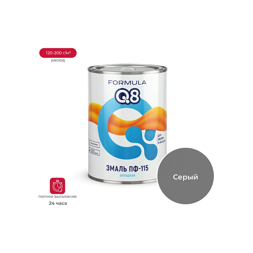 Эмаль ПРЕСТИЖ ПФ-115 FORMULA Q8 48052