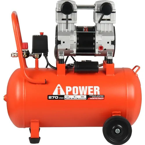 Компрессор поршневой A-IPOWER AC270/50LF безмасляный