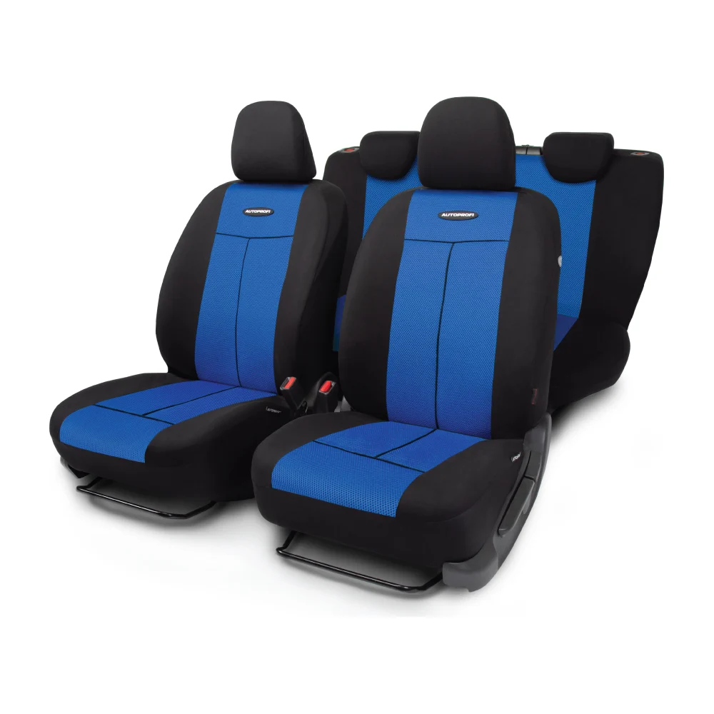 Автомобильные чехлы AUTOPROFI TT TT-902M BK/BL