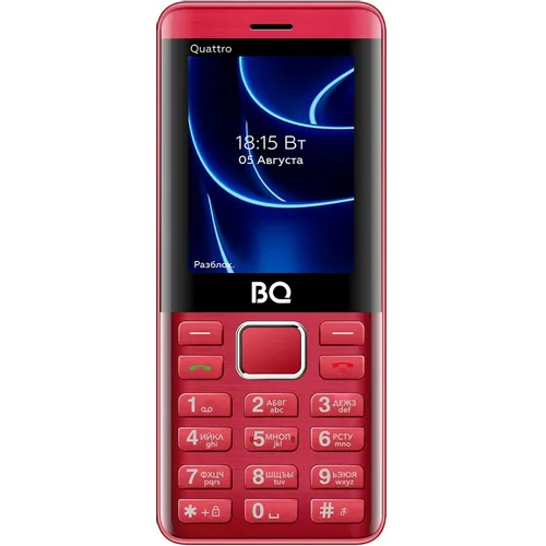 Сотовый телефон BQ Quattro 2453, красный