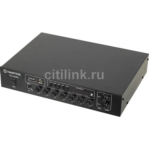 Усилитель TANTOS TSo-AA60M выход60Вт/ 100Вт [00-00001841]
