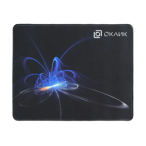 Коврик для мыши Oklick OK-FP0350 (M) черный, ткань, 350х280х2мм