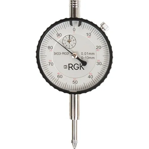 Индикатор часового типа RGK CH-10, 10 мм, разм.шага:0.01мм [779593]