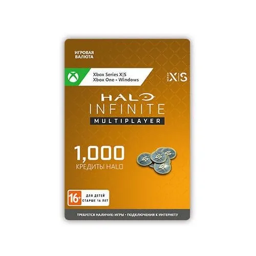 Пополнение игровой валюты Microsoft Halo Infinite 1000 Halo Credits, регион: Россия