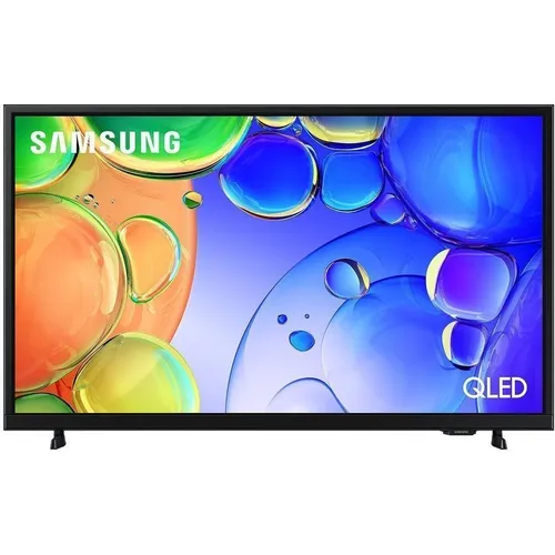 32" Телевизор Samsung QE32Q5FAAUXPY QLED, FULL HD, СМАРТ ТВ, Tizen OS, черный