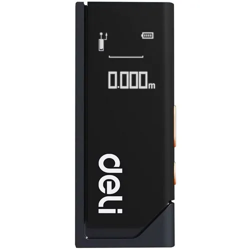 Лазерный дальномер Deli DL331150, 2 класс лазера, 680нм, луч красный