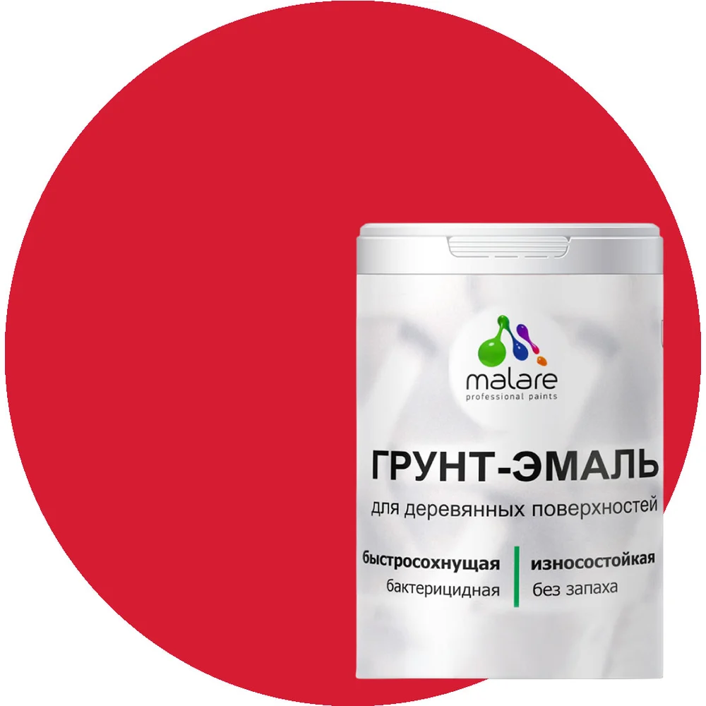 Матовая грунт-эмаль для деревянных поверхностей MALARE 2036771866154