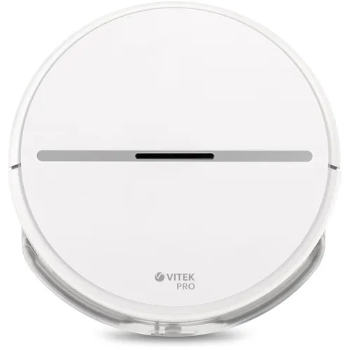 Робот-пылесос Vitek VT-1807, 25Вт, белый/белый