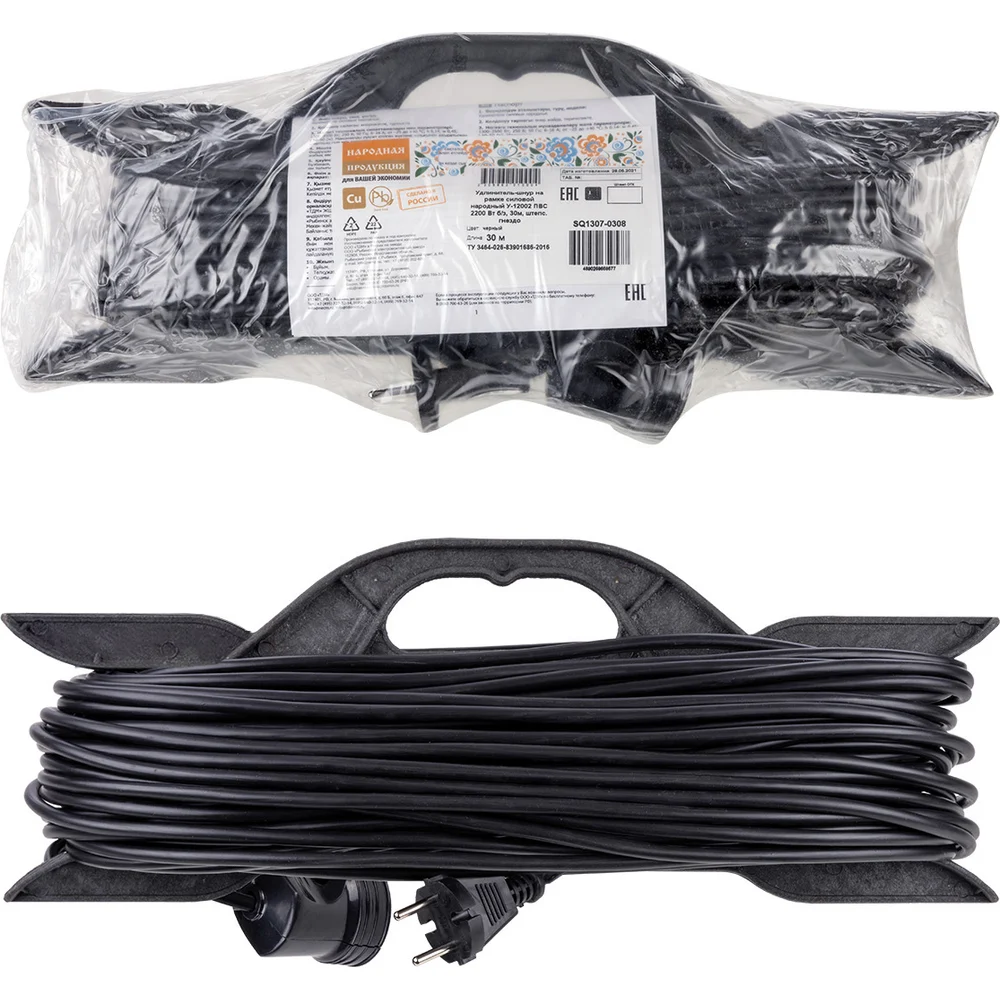 Силовой удлинитель-шнур TDM ELECTRIC народный SQ1307-0308
